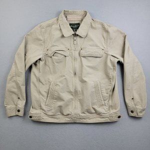 Jacket Mens Full Zip 100% Cotton